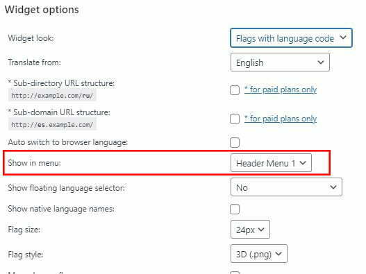 WordPress Multilingual plugin