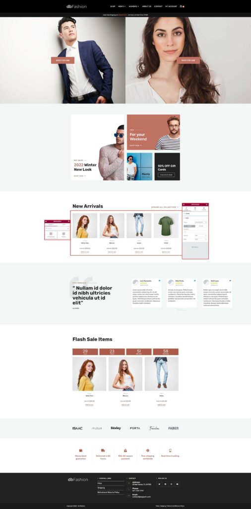 Setting up A eCommerce Store using WooCommerce and Elementor