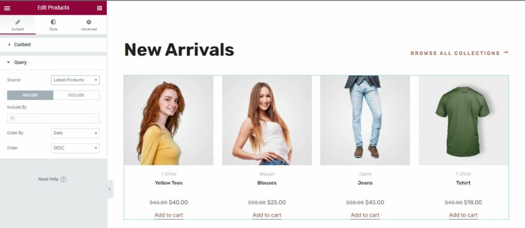 Setting up A eCommerce Store using WooCommerce and Elementor